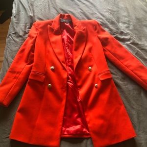 Zara Women’s Red Hot Blazer
